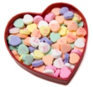 valentine candy hearts